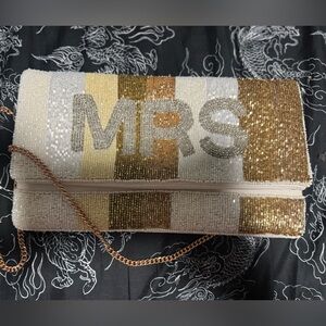 Francesca’s Mrs. Beaded Clutch